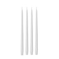 Stone 35cm Taper Candles Pack of 4