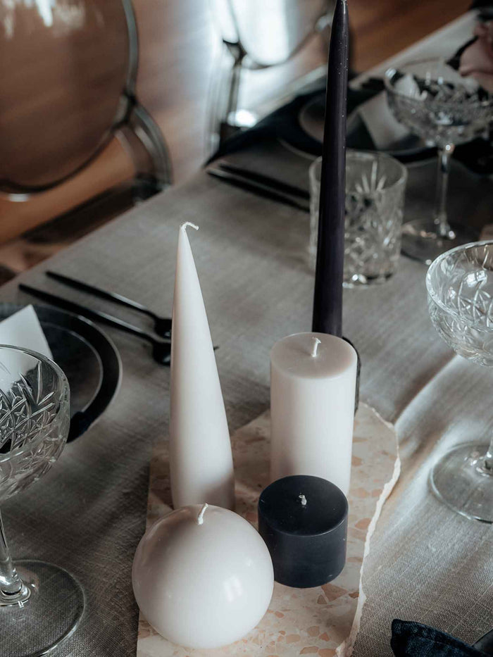 Stone 5cm x 7.5cm Slim Pillar Pack of 1