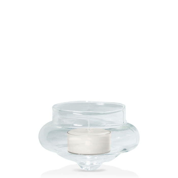 Stone Tealight in Floating Holder Pack Pack of 24