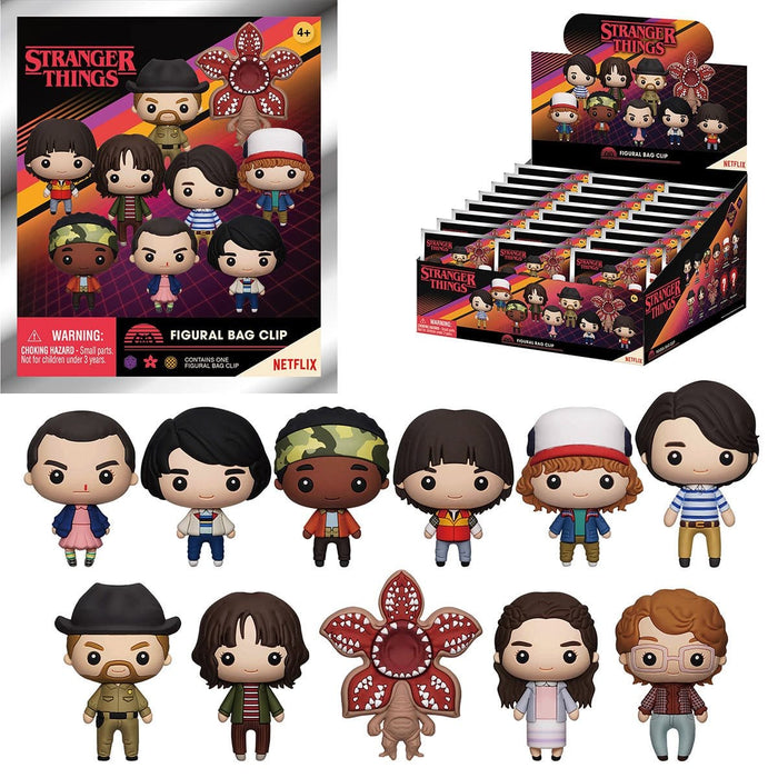 Monogram Keychain Stranger Things Series 1 Collectible Figure Bag Clip MG32500AA