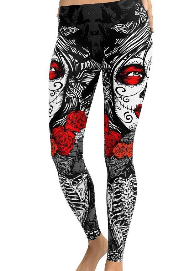 Sugar Skull Leggings