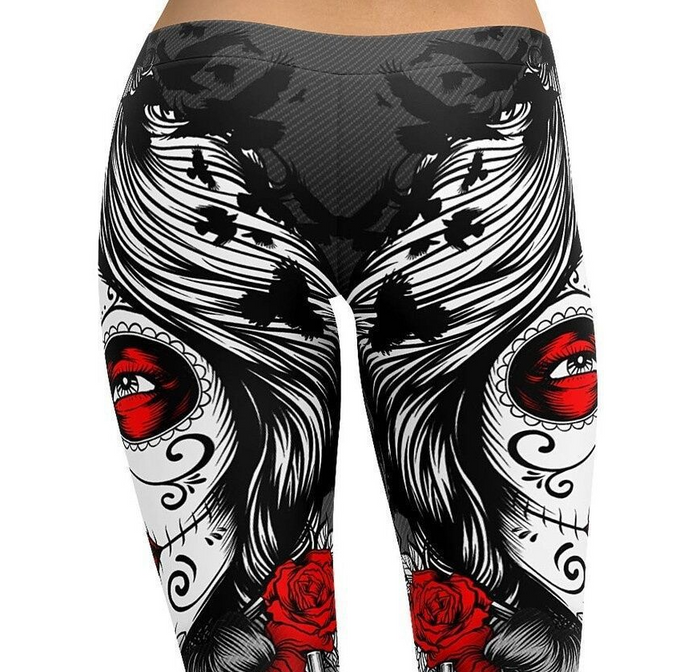 Sugar Skull Leggings