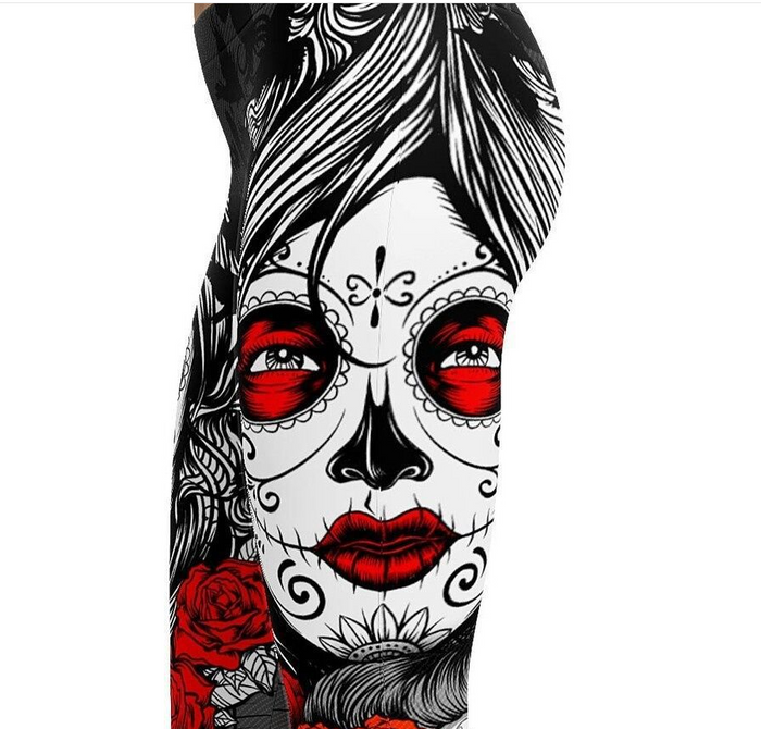 Sugar Skull Leggings