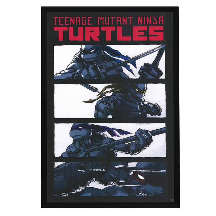 "Teenage Mutant Ninja Turtles" (1990) Framed Movie Poster