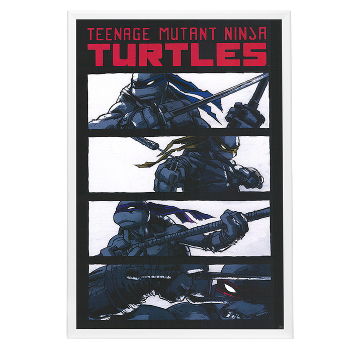 "Teenage Mutant Ninja Turtles" (1990) Framed Movie Poster
