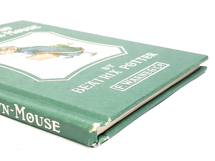 The Tale of Johnny Town Mouse Book by Beatrix Potter Green Cover