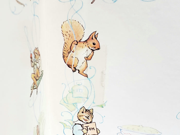 The Tale of Johnny Town Mouse Book by Beatrix Potter Green Cover