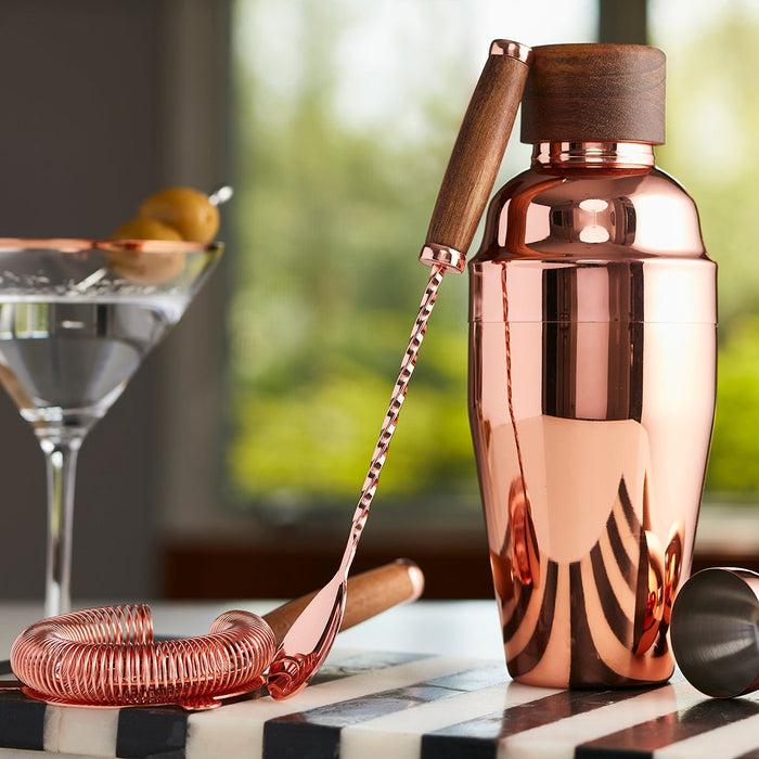 The Ultimate Copper Plated Bar Set