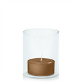 Tiramisu Tealight in 5.8cm x 7cm Glass