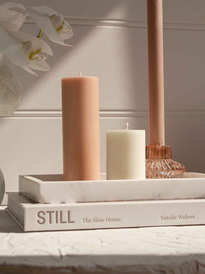 Toffee 7cm x 20cm Pillar Pack of 1