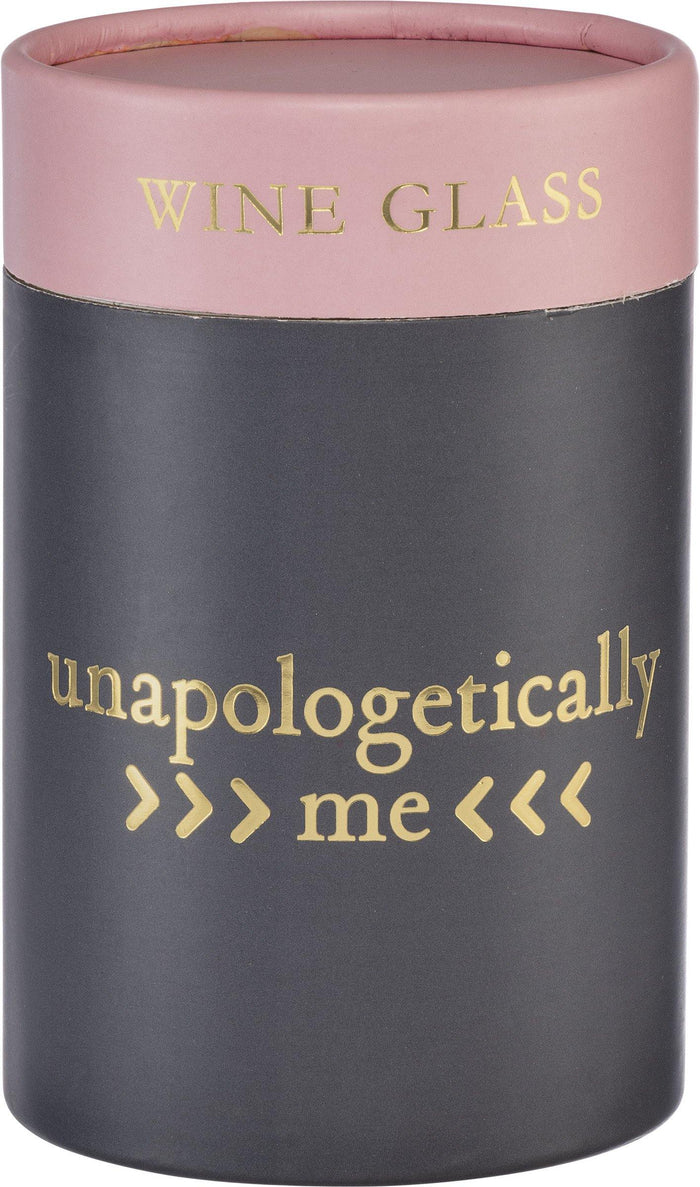 Unapologetically Me - Stemless Wine Glass