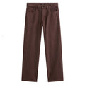 Vans - Check 5 Loose Denim Pant (Dark Brown)