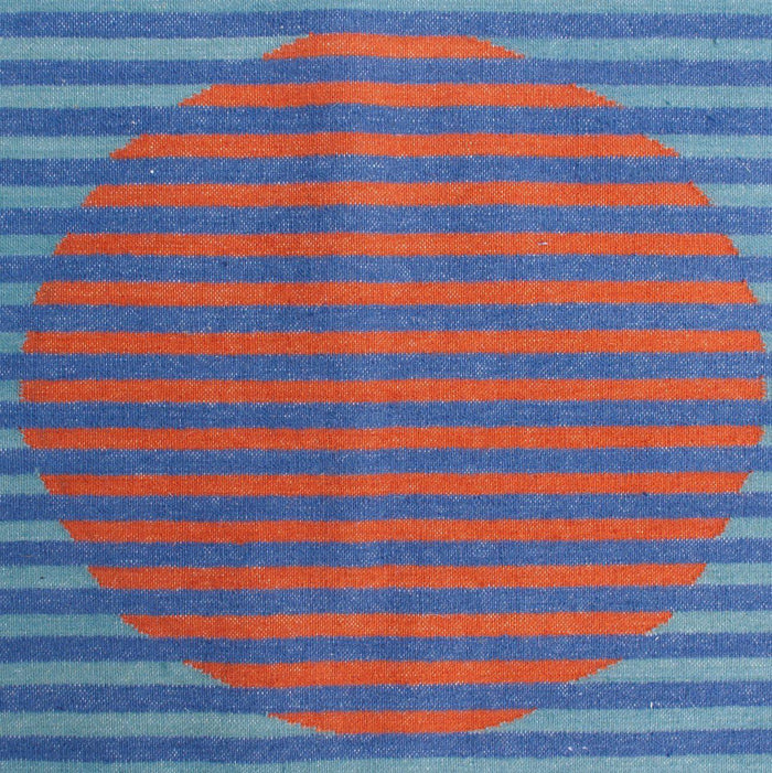 Rugs by Roo | Leah Singh Vera Orange Rug-H16VER02