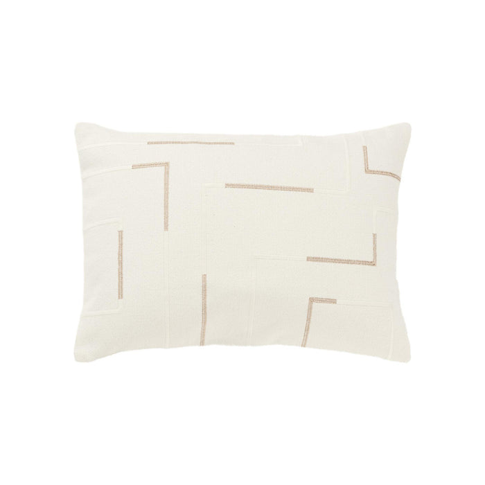 VESTER GOLD GEOMETRIC GLAM THROW PILLOW