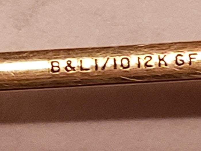 Vintage Spectacles 12K Gold Filled by Bausch & Lomb ~ 1930 - 1940's