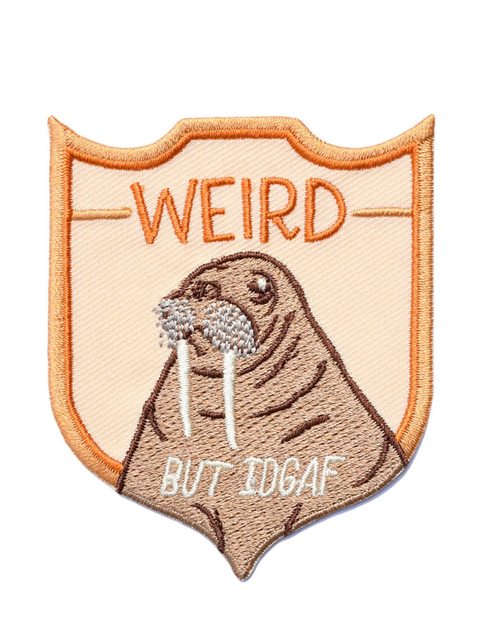 Weird But IDGAF Walrus Patch