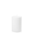 White 10.5cm x 15cm Pillar Pack of 1