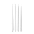 White 35cm Taper Candles Pack of 4