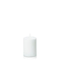 White 7cm x 10cm Event Pillar - Pack of 36
