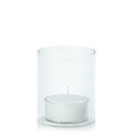 White Tealight in 5.8cm x 7cm Glass - Set of 96