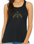 Women's Geo Flowy Racer Tank