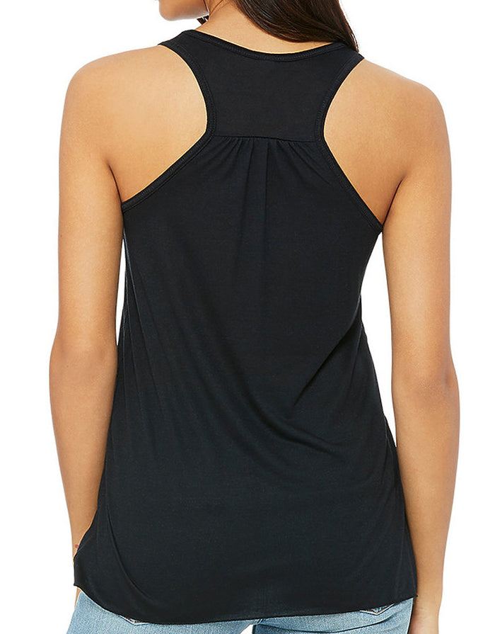 Women's Geo Flowy Racer Tank