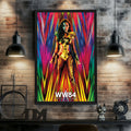 "Wonder Woman 1984" (2020) Framed Movie Poster