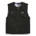 adidas - x Mark Gonzales Plaid Reversible Vest (Black)