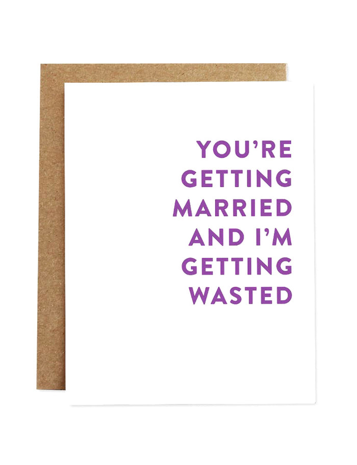 You're Getting Married