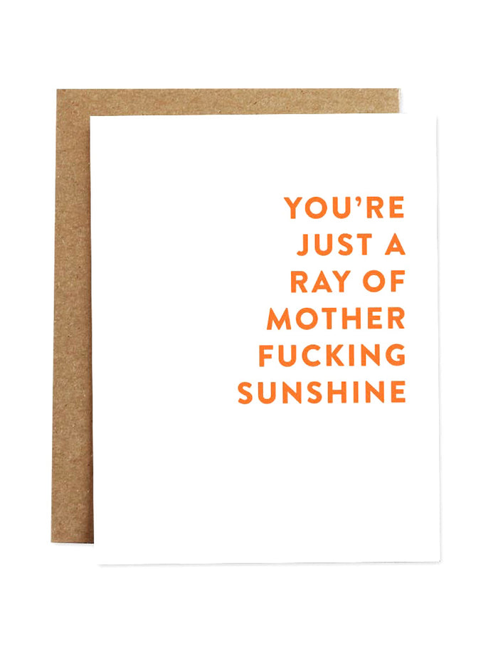 You're Just A Ray